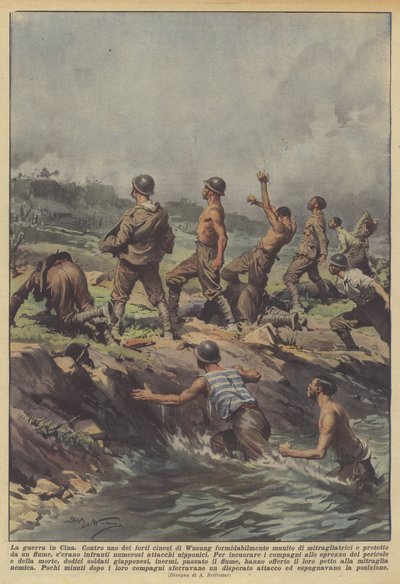 Der Krieg in China von Achille Beltrame