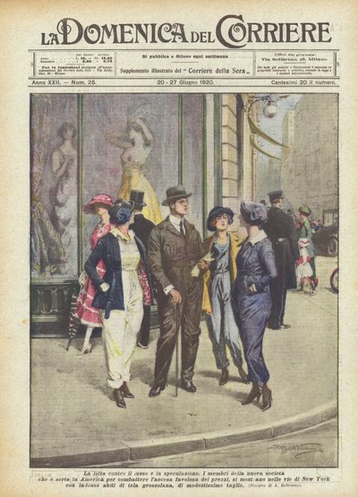 Der Kampf gegen Luxus und Spekulation von Achille Beltrame