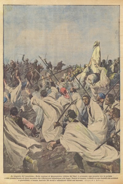 Die Tragödien des Fanatismus von Achille Beltrame