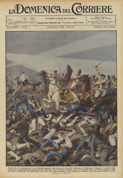 Bevor eine Ladung Ritter aus der Zeit Friedrichs für einen deutschen Film begann? von Achille Beltrame