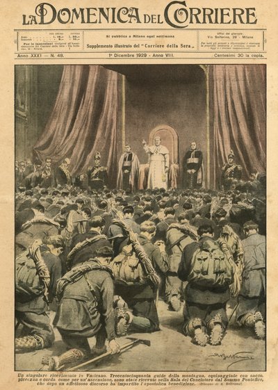 Ein ungewöhnlicher Empfang im Vatikan von Achille Beltrame