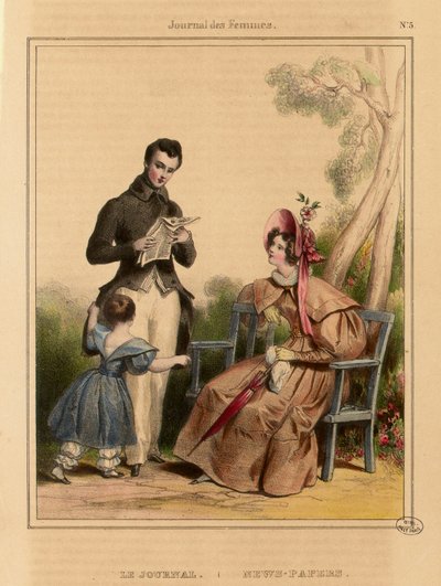 Galerie Fashionable: die Zeitung von Achille Devéria
