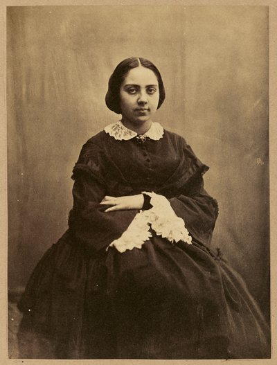 Porträt einer jungen Dame, wahrscheinlich Cécile Devéria von Achille Devéria