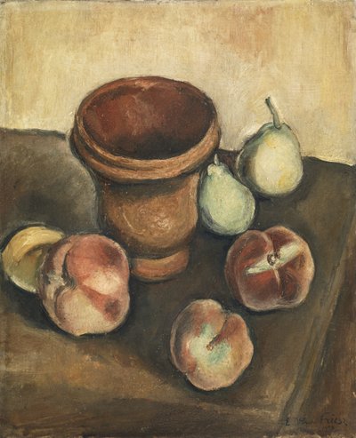 Stillleben mit Pfirsichen und Birnen von Achille Emile Othon Friesz