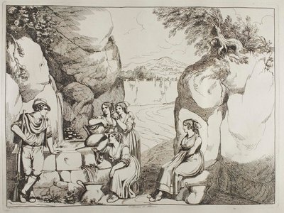 Tracht aus Albano von Achille Pinelli