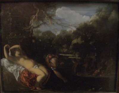 Apollo und Coronis von Adam Elsheimer
