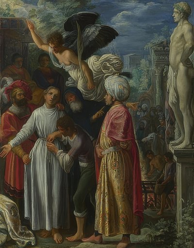 Der Heilige Laurentius vor seinem Martyrium von Adam Elsheimer