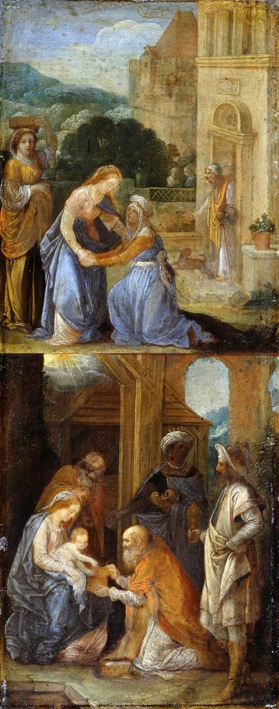 Szenen aus dem Leben der Jungfrau Maria, 1578-1610 von Adam Elsheimer