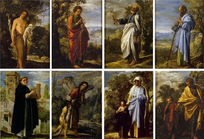 Eine Reihe kleiner religiöser Szenen von Adam Elsheimer