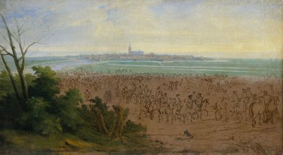 Die Truppen von Ludwig XIV. vor Naarden von Adam Frans van der Meulen