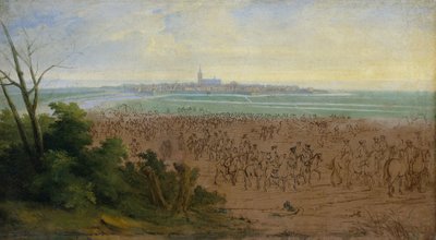 Die Truppen von Ludwig XIV. vor Naarden, 20. Juli 1672 von Adam Frans van der Meulen
