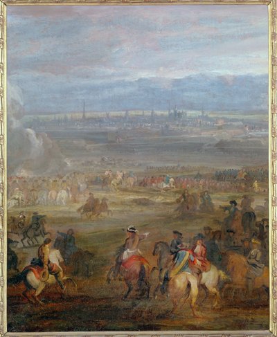 Die Belagerung von Valenciennes von Adam Frans van der Meulen