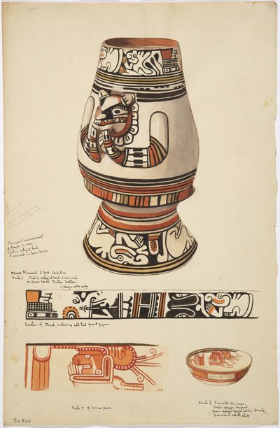 Ein Krug und sein Design aus Costa Rica von Adela Breton