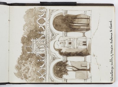Skizzenbuch mit Zeichnungen und Notizen, Nord- und Südamerika (einschließlich Mexiko) von Adela Breton