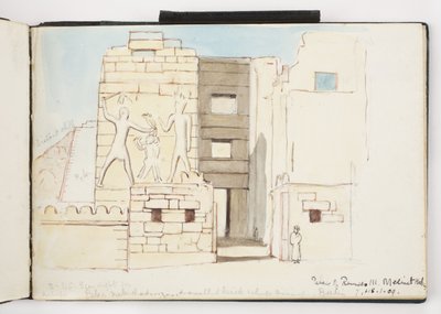 Skizzenbuch mit Aquarellen, Zeichnungen und Notizen, Mexiko, 1896-1898 von Adela Breton