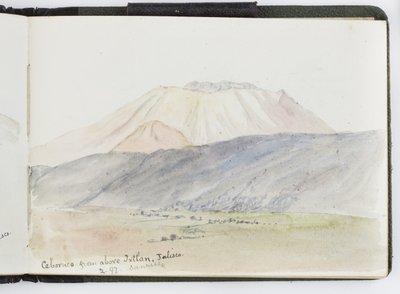 Skizzenbuch mit Aquarellen, Zeichnungen und Notizen, Mexiko, 1896-1898 von Adela Breton