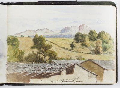 Skizzenbuch mit Aquarellen, Zeichnungen und Notizen, Mexiko, 1896-1898 von Adela Breton