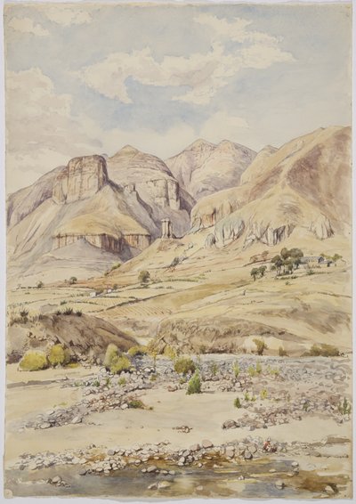 Ansicht - in der Nähe von Ixtacamaxtitlan, Mexiko von Adela Breton