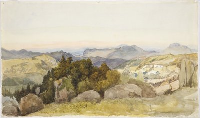Blick von Zacualtipan in Richtung Golf von Mexiko von Adela Breton