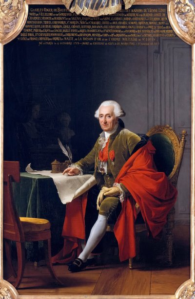 Charles-Roger, Prinz von Bauffremont 1713-1795 von Adelaide Labille Guiard