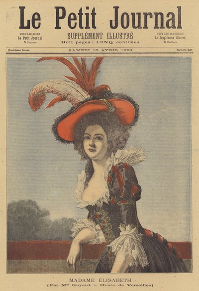 Madame Elisabeth von Adelaide Labille Guiard