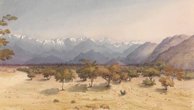 Zwei Meilen von Santa Rosa, 14. Januar 1851 [mit den Anden und Aconcagua] von Admiral Sir Edward Gennys Fanshawe