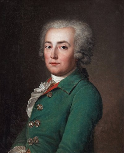 Porträt von Stanislas Marie Adelaide, Comte de Clermont-Tonnerre von Adolf Ulrich Wertmuller