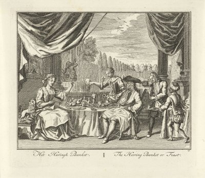 Heringbankett von Adolf van der Laan