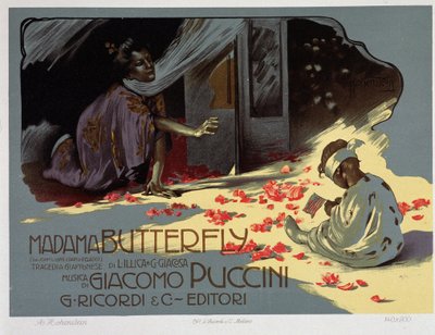 „Madame Butterfly“ von Puccini von Adolfo Hohenstein