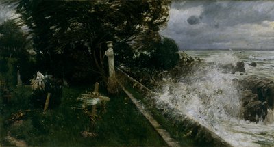 Friedhof am Meer von Adolf Hiremy Hirschl