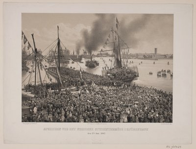 Abschied beim nordischen Studententreffen in Kopenhagen von Johan Adolph Kittendorff