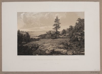 Blick über Skjærgården bei Elleholm in Blekinge von Johan Adolph Kittendorff