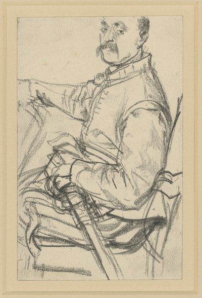 Modell im Prunkkleid des Kurfürsten Johann Georgs I. von Sachsen, Historisches Museum, Dresden von Adolph Menzel