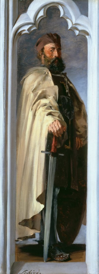 Siegfried von Feuchtwangen, Hochmeister des Deutschen Ordens, 1846 von Adolph Menzel
