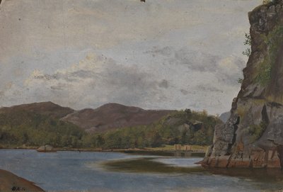 Von der Küste bei Mandal von Adolph Tidemand