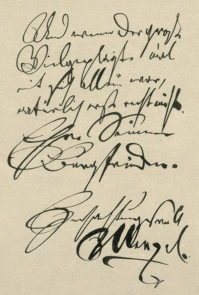 Adolph v. Menzel, Brief an Kraemer, S. 4 von Adolph Menzel
