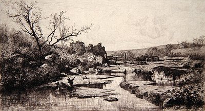 Quelle des Albarine-Flusses von Adolphe Appian