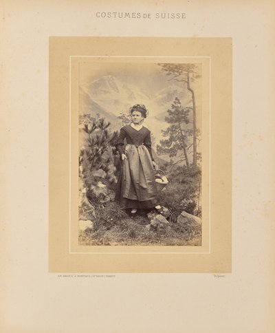 Kanton Graubünden von Adolphe Braun