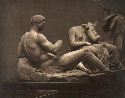 Skulpturen vom Parthenon, British Museum, ca. 1870er von Adolphe Braun