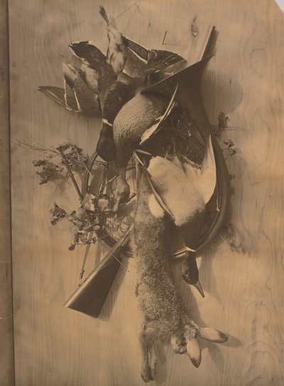(Stillleben: Totes Wild) von Adolphe Braun