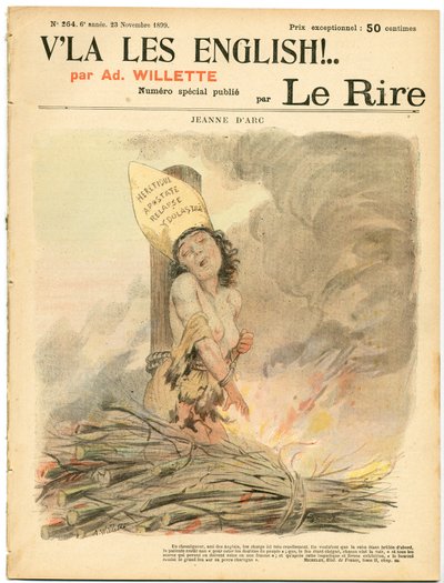 Das Lachen, Nummer 264, Satirisch in Farben von Adolphe Leon Willette