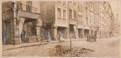 Eine Straße von Adolphe Martial Potemont