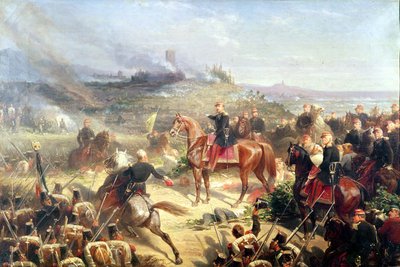 Schlacht von Solferino, 24. Juni 1859 von Adolphe Yvon