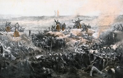 Einnahme von Malakoff durch die französische Armee, 1855 von Adolphe Yvon