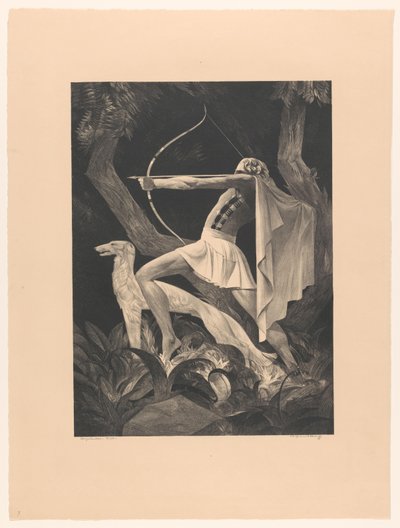 Bogenschütze von Adriaan J. van 