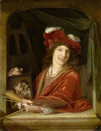 Ein junger Maler von Adriaan van der Werff