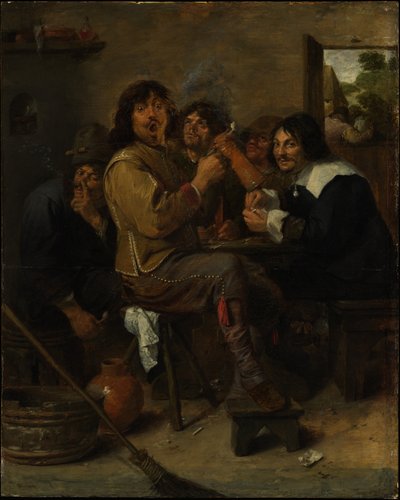 Die Raucher von Adriaen Brouwer