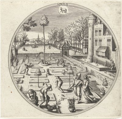 April von Adriaen Collaert