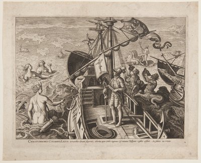 Christoph Kolumbus von Adriaen Collaert
