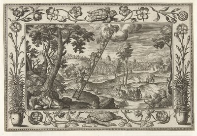 Jakobsleiter von Adriaen Collaert